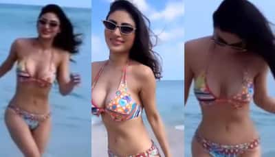 Viral Video: Mouni Roy Raises Temperature In Sizzling Aztec-Print Bikini As She Enjoys Her Vacation In Miami