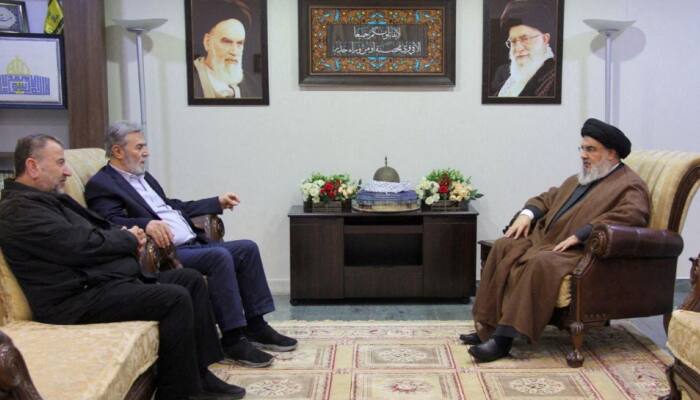 Lebanon&#039;s Hezbollah Chief Meets Hamas, Islamic Jihad; BIG PLOT To Defeat Israel On Cards?
