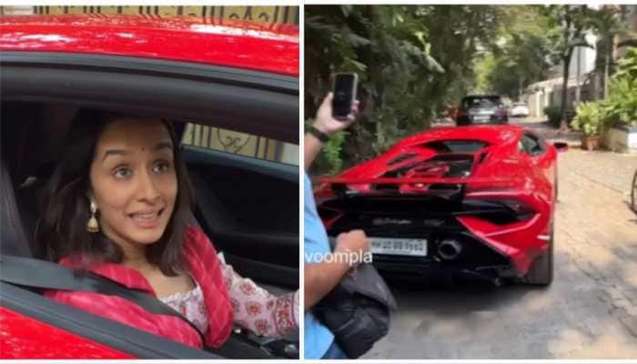 Shraddha Kapoor Jokingly Tells Paps That Her New Sports Car Is A &#039;Rath&#039; - WATCH