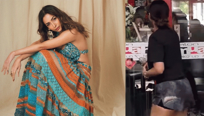 Malaika Arora Grabs Eyeballs, Spotted With Huge Black Bruise On Leg, Watch Video