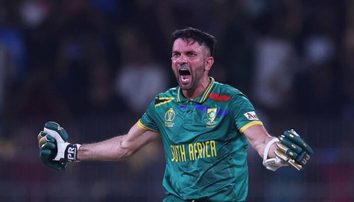 Keshav Maharaj Celebrates With 'Jai Shri Hanuman' Chant After Hitting Winning Runs To Beat Pakistan In Cricket World Cup 2023