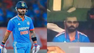 Angry Virat Kohli Punches Sofa In Dressing Room After Getting Out For Duck Vs England In Cricket World Cup 2023, Video Goes Viral - Watch