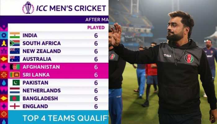 How Does Cricket World Cup 2023 Points Table Look After Afghanistan&#039;s Win Over Sri Lanka?