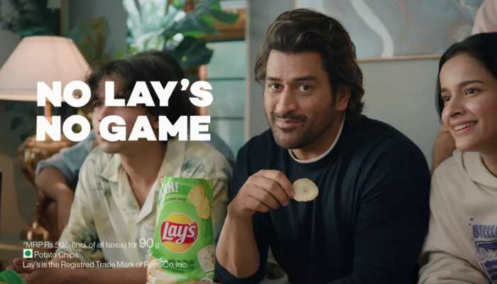 PepsiCo Hits Ball Out Of The Park With MD Dhoni As Its Brand Ambassador For 'No Lay's, No Game' Campaign