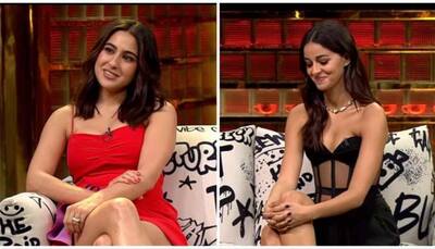 Koffee With Karan: Ananya Pandey Blushes As Sara Ali Khan Teases Her About Aditya Roy Kapur - WATCH