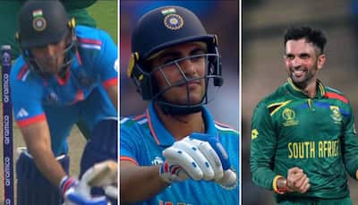 Cricket World Cup 2023: Shubman Gill Castled By Keshav Maharaj's Stunning Delivery - WATCH