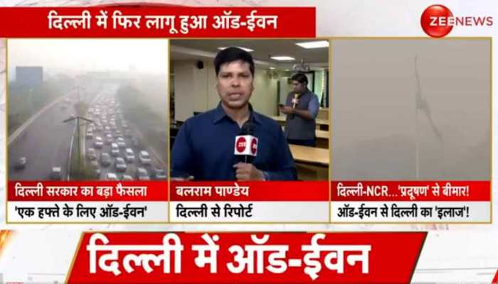 Odd-Even Rule In Delhi From November 13-20 As Air Pollution Rises; Schools To Be Shut Except For Class 10, 12