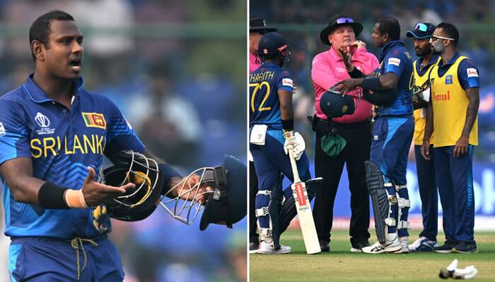 Cricket World Cup 2023: 'Zero Spirit Of Cricket,' Internet Divided In Opinions Following Angelo Mathews' Controversial Timed Out Dismissal
