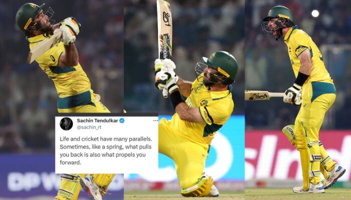 Cricket World Cup 2023: Sachin Tendulkar EXPLAINS How Glenn Maxwell Struck Big Sixes Vs Afghanistan Despite Injured Leg, Says 'No Footwork Becomes Great Footwork'