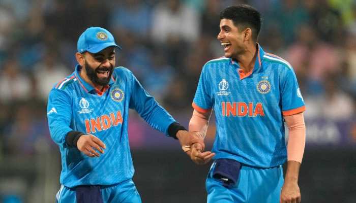 Team India batters Shubman Gill (right) and Virat Kohli are the highest run-getters in all forms of international cricket in 2023 season so far. Gill has become world no. 1-ranked ODI batter and Kohli is ranked number 4. (Photo: AP)