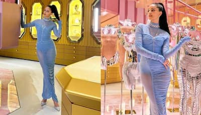 Ananya Panday Turns The Glam On In Sizzling Bodycon Dress, Poses With Kim Kardashian, Freida Pinto