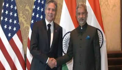 5th India-US 2+2 Ministerial Dialogue: Antony Blinken Meets EAM S Jaishankar In Delhi 
