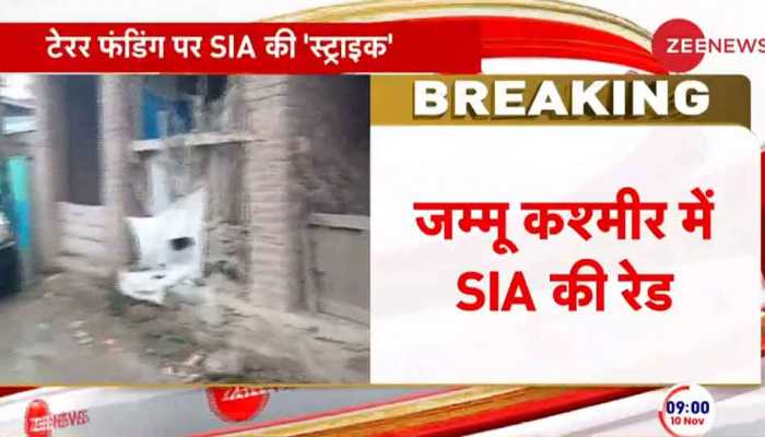 SIA Raids Multiple Locations In J&amp;K In Terror Funding Case