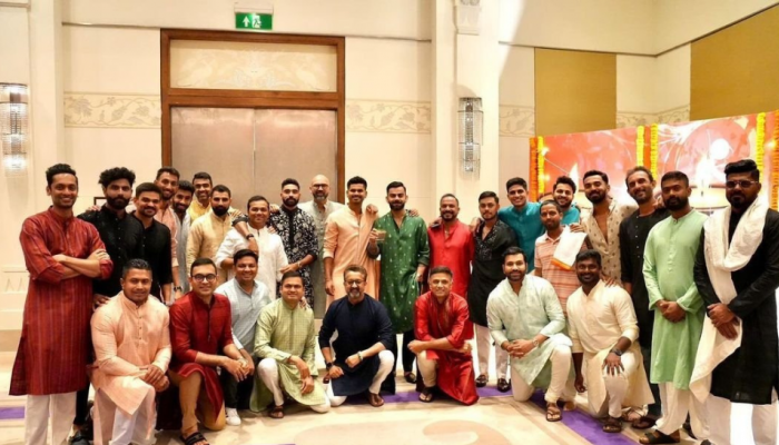 Cricket World Cup 2023 Team India Celebrates Diwali In Bengaluru; KL