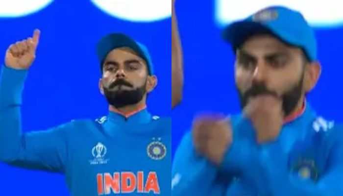 Virat Kohli Combines Cristiano Ronaldo And Lionel Messi&#039;s Celebration To Celebrate Mohamad Siraj&#039;s Wicket, Video Goes Viral - Watch