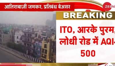 Thick Smog Blankets Delhi Post-Diwali Celebrations, AQI In 'Severe' Category