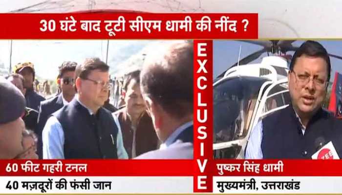 'Every Effort Being Made To Rescue Them': Uttarakhand CM Pushkar Singh Dhami On Uttarkashi Tunnel Collapse