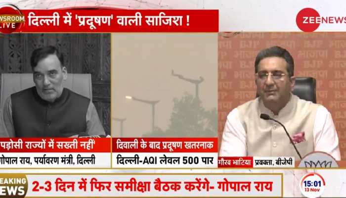 Blame-Game On As AAP, BJP Spar Over Delhi Pollution, Cracker Ban Violation