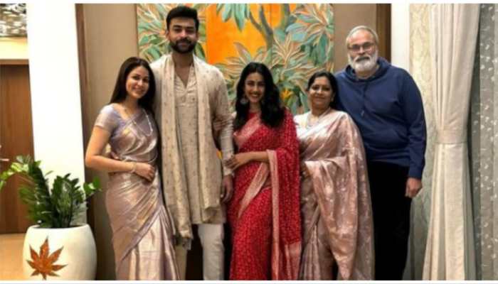 Varun Tej, Lavanya Tripathi Celebrate First Diwali Post Marriage - Check PICS 