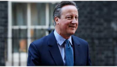 Former UK PM David Cameron Reacts To His Big Political Comeback