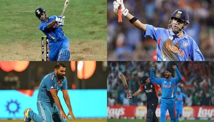 From MS Dhoni's 93 To Mohammed Shami's 5 Wicket Haul: Best Batting And Bowling Performance By Indians At Wankhede Stadium - In Pics