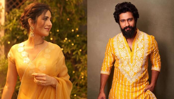 Katrina Kaif Dazzles In Saree As She Steps Out For Dinner With Vicky Kaushal Post Diwali 