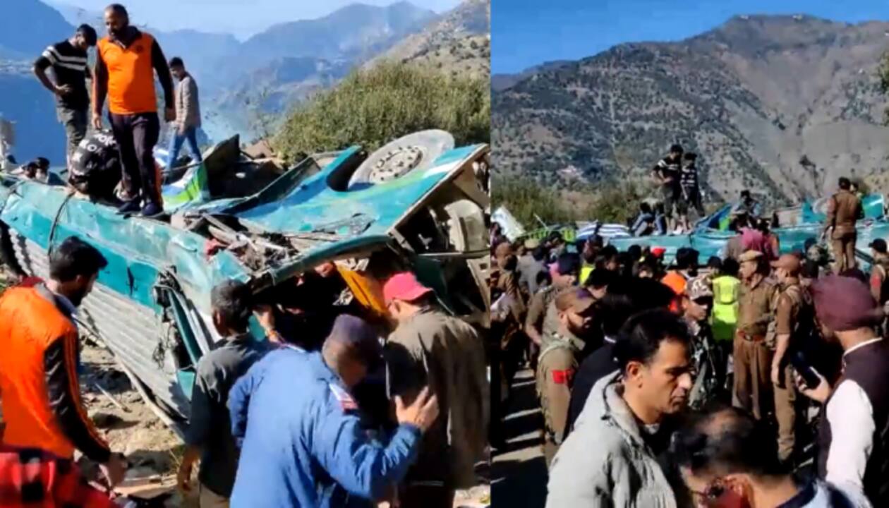 Jammu Kashmir Bus Accident: देखते ही देखते 300 फीट खाई में गिरी यात्रियों से भरी बस, हादसे में 36 लोगों की गई जान