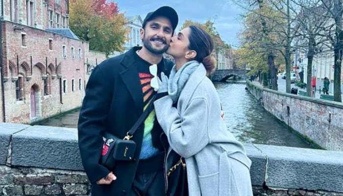 Deepika Kisses Hubby Ranveer In Viral Pic As The Couple Completes 5 Years Of Marital Bliss