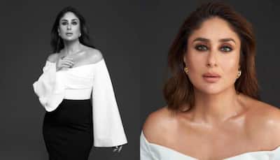 Kareena Spells GLAM In Black And White Off-Shoulder Outfit, Fans Go 'Just Looking Like A Wow'