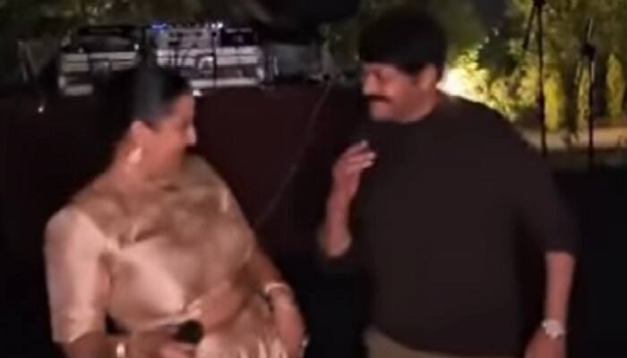 Raja Kumari Grooves To 'Jawan' Title Track With Megastar Chiranjeevi, Ram Charan: Watch 