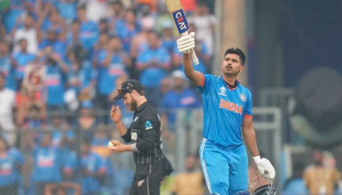WATCH: Rohit Sharma Mimics Shreyas Iyer Celebration Style After Indian Batter’s Century Vs New Zealand In ICC Cricket World Cup 2023 Semifinal