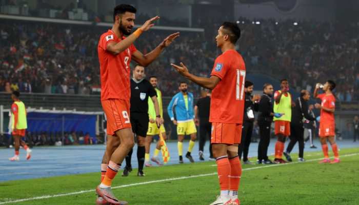 WATCH: Manvir Singh Powers India To 1-0 Win Over Kuwait In FIFA World Cup 2026 Qualifiers Round 2