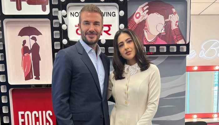 Sara Ali Khan Engages In An Articulate Conversation With Football Legend David Beckham