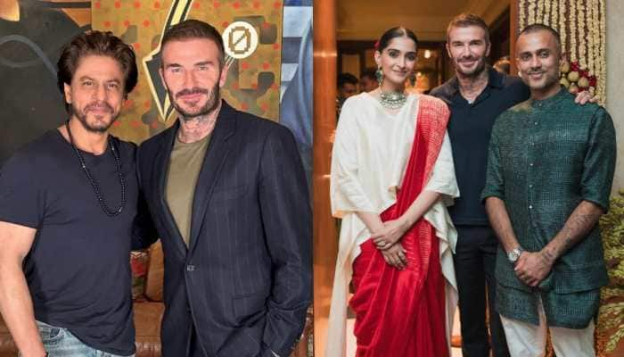 Shah Rukh Khan Hosts David Beckham, Footballer Expresses Gratitude For A Warm Welcome 