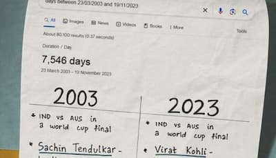 Google India Shares Post Comparing Finals Of 2003 & 2023 Between India, Australia