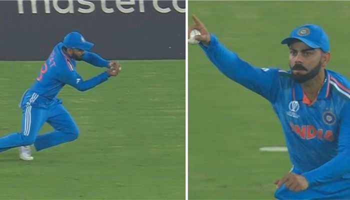 Virat Kohli&#039;s Dramatic Turnaround: From Dropped Catch Drama To Redemption With A Stunner - WATCH