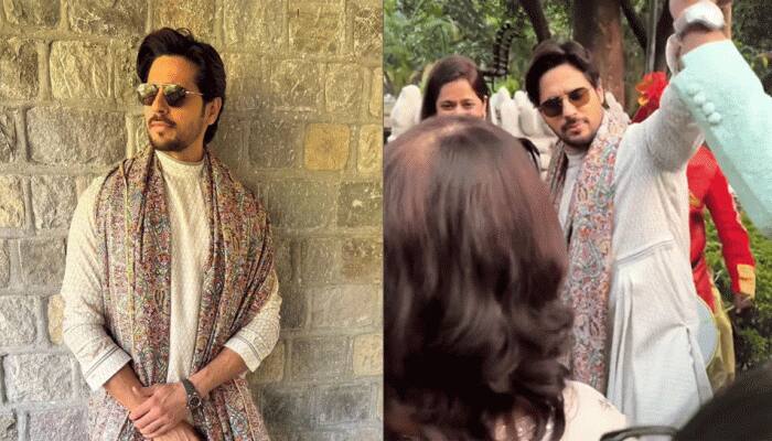 Sidharth Malhotra Dances To Dhol Beats At His Friend's Baraat, Inside Pics, Videos Surface On Internet - Watch