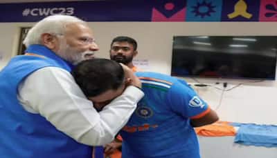 PM Modi Hugs Mohammed Shami After India Lose WC Final Vs Australia
