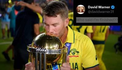 David Warner Does A MS Dhoni On Retirement After Winning Cricket World Cup 2023, Says 'Who said I’m finished??'