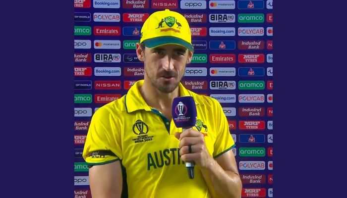Here's Why Mitchell Starc Was Wearing Black Arm Band In India vs Australia Cricket World Cup 2023 Final - Details Inside