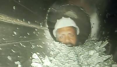 Uttarakhand Tunnel Collapse: Trapped Workers Smile For The Camera As First Visuals Arrive - Watch