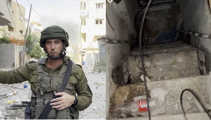Israel Shows 'Hamas’ Secret Tunnel Network' Under Civilian Home, Classroom - Watch