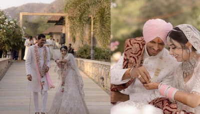 India Pacer Navdeep Saini Marries Girlfriend Swati Asthana, Shares Wedding Pics
