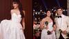 Jacqueline Fernandez Shines at DIAFA Awards In Stunning White Outfit, Poses with Burak Deniz