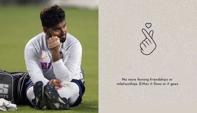 'No More Forcing Friendship...', Rishabh Pant's Cryptic Instagram Story Sparks Speculation