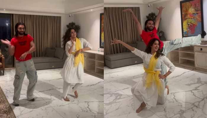 Janhvi Kapoor And Orry Shake A Leg On Deepika-Priyanka&#039;s &#039;Pinga,&#039; Video Goes Viral 
