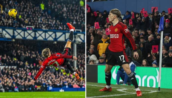 WATCH: Garnacho Scores Potential Puskas Award Winner Goal For Manchester United And Does The Cristiano Ronaldo 'Siu' Celebration