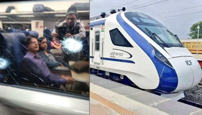 Miscreants Pelt Stones At Vande Bharat Express In Odisha, Damaging Window Pane