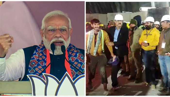 Uttarkashi Tunnel Rescue Operation: PM Modi Lauds &#039;Courageous&#039; Trapped Workers, Wishes Good Health