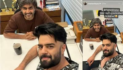 Maniesh Paul Sparks Speculation Of A New Collab As He Shares Selfie With Shashank Khaitan
